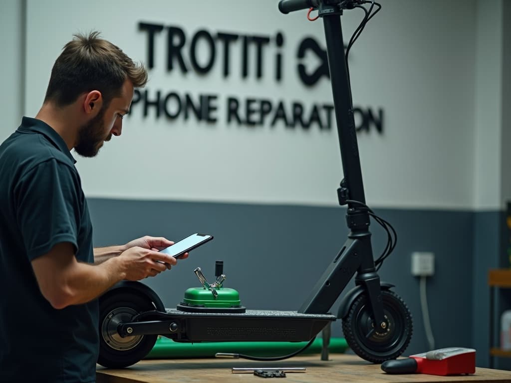 Réparation Moteur à Andilly - TROTTIPHONE