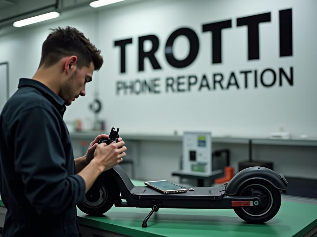 Réparation Moteur à Andrésy - TROTTIPHONE