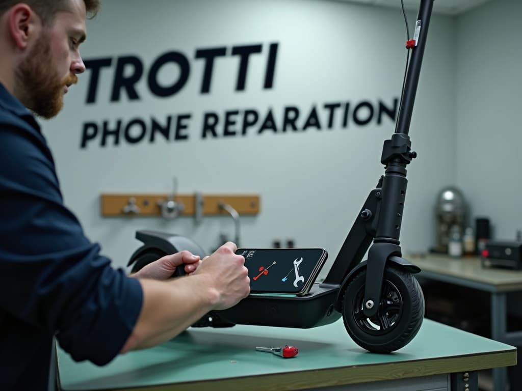 Réparation Moteur à Bouqueval - TROTTIPHONE