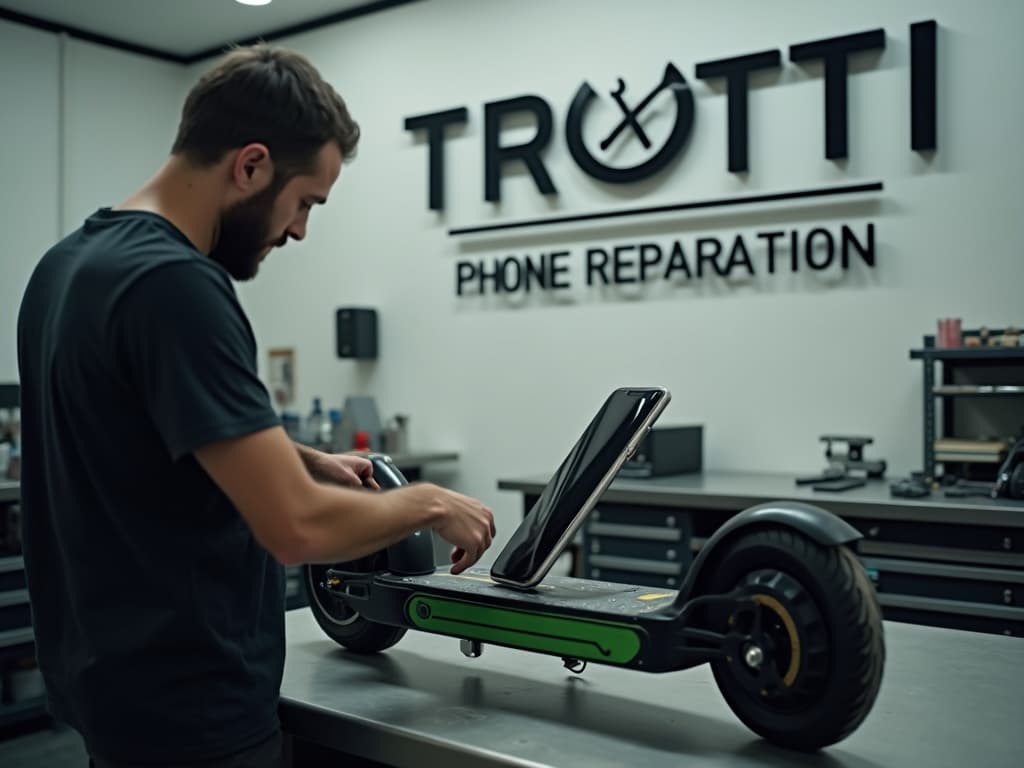 Réparation Moteur à Chérence - TROTTIPHONE