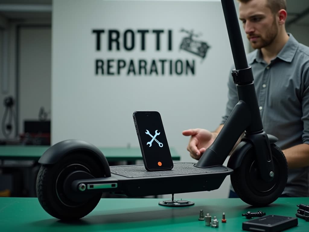 Réparation Moteur à Enghien-les-Bains - TROTTIPHONE
