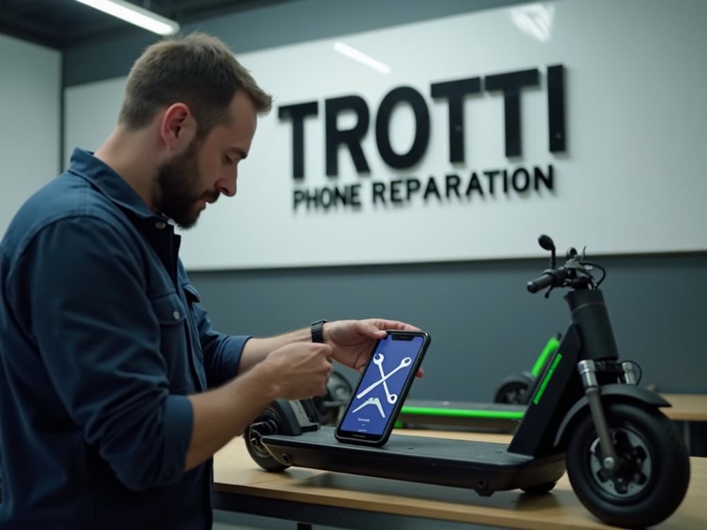 Réparation Moteur à Frémecourt - TROTTIPHONE