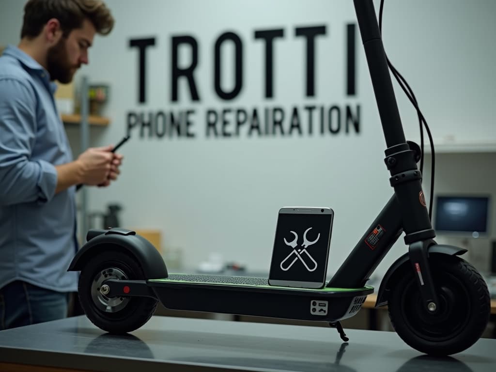 Réparation Moteur à Gouzangrez - TROTTIPHONE