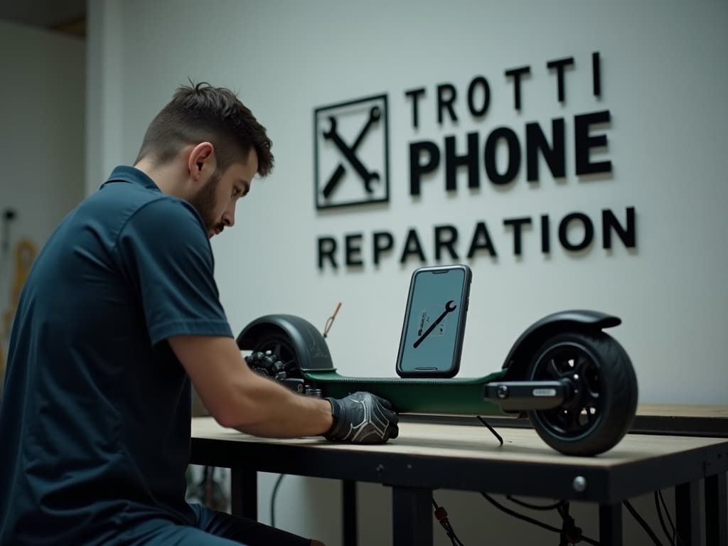 Réparation Moteur à Haravilliers - TROTTIPHONE