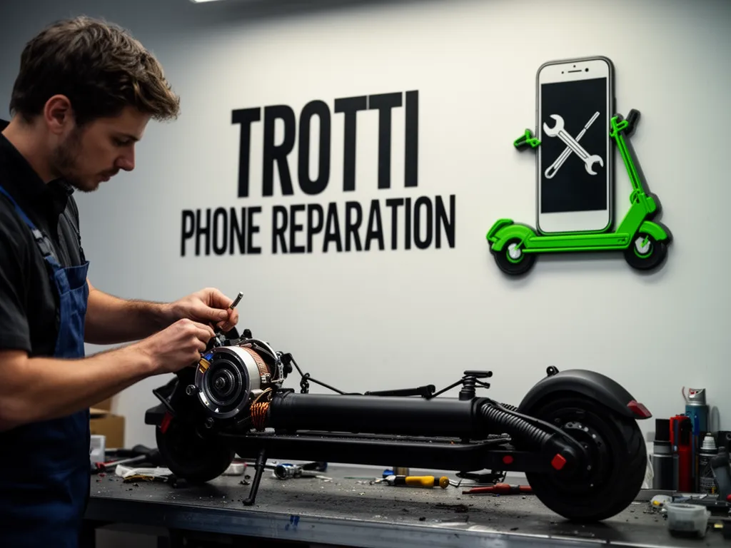 Réparation Moteur à La Roche-Guyon - TROTTIPHONE