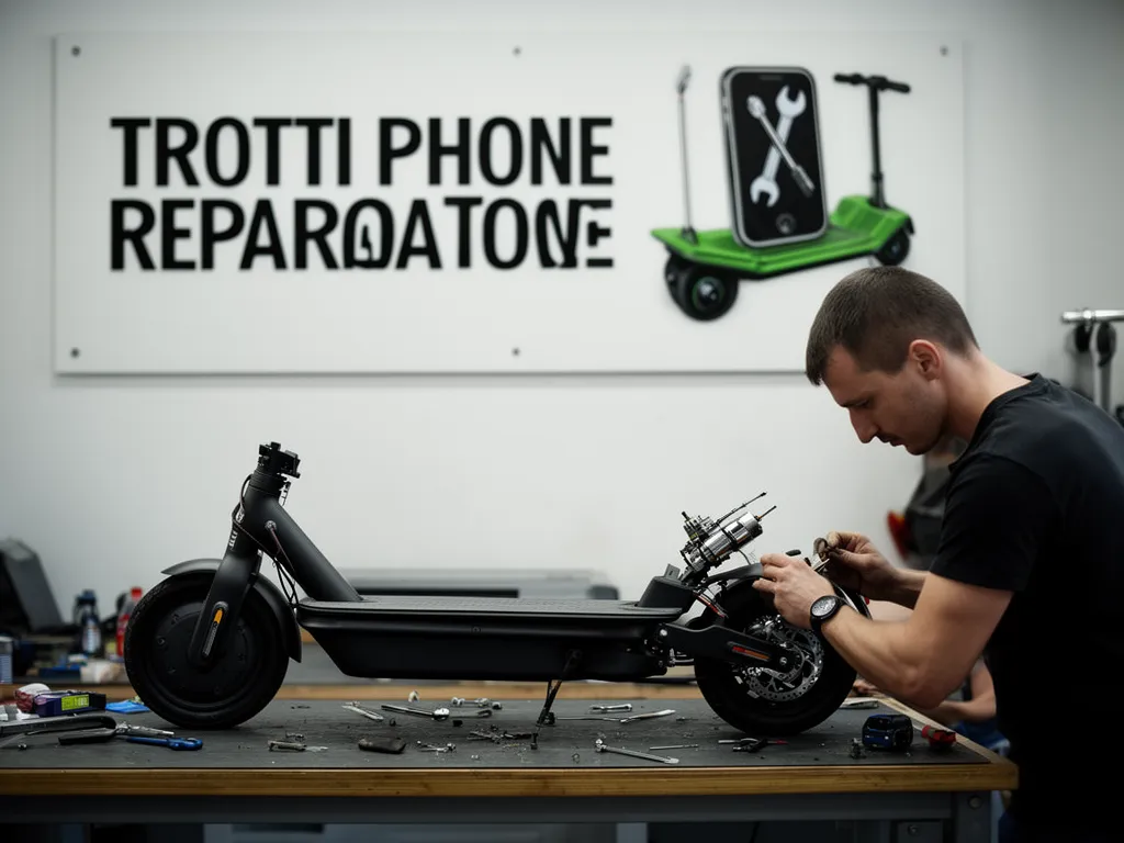 Réparation Moteur à Menouville - TROTTIPHONE