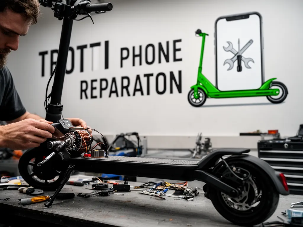 Réparation Moteur à Montgeroult - TROTTIPHONE