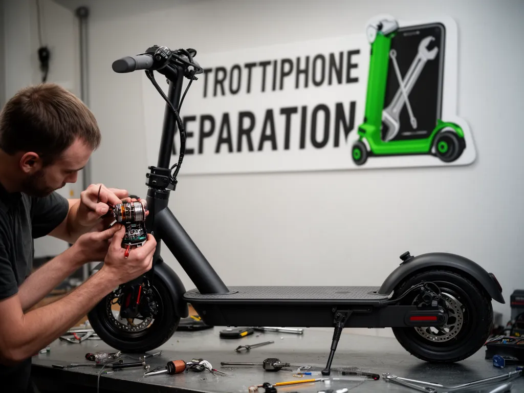 Réparation Moteur à Nesles-la-Vallée - TROTTIPHONE