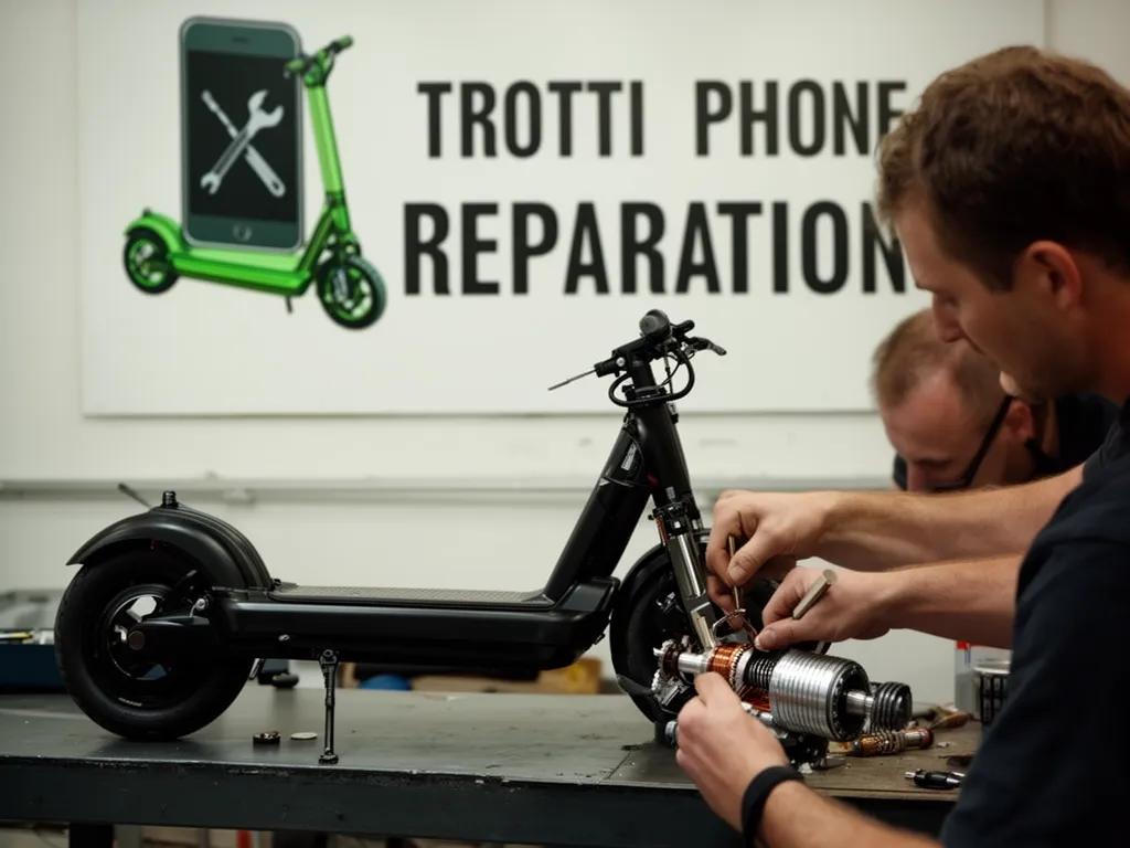 Réparation Moteur à Nucourt - TROTTIPHONE