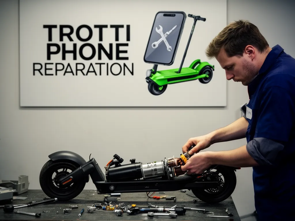 Réparation Moteur à Saint-Clair-sur-Epte - TROTTIPHONE
