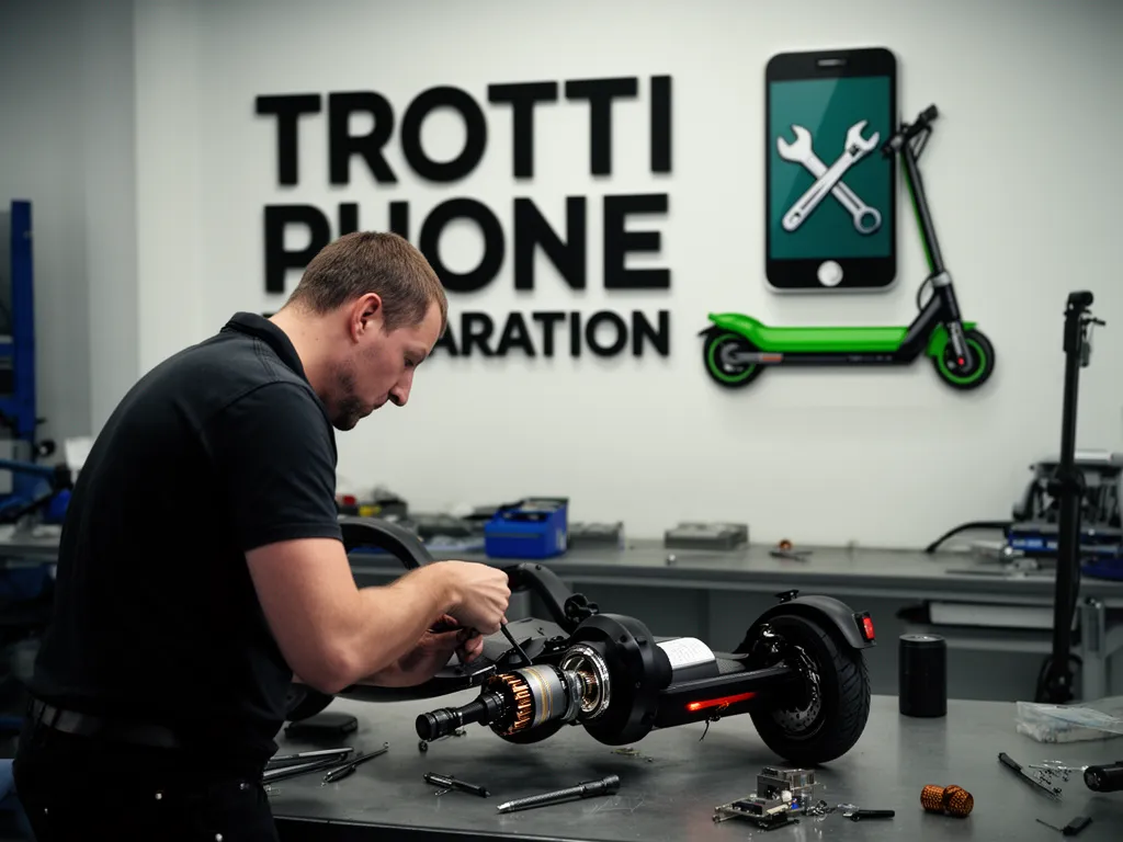 Réparation Moteur à Saint-Martin-du-Tertre - TROTTIPHONE