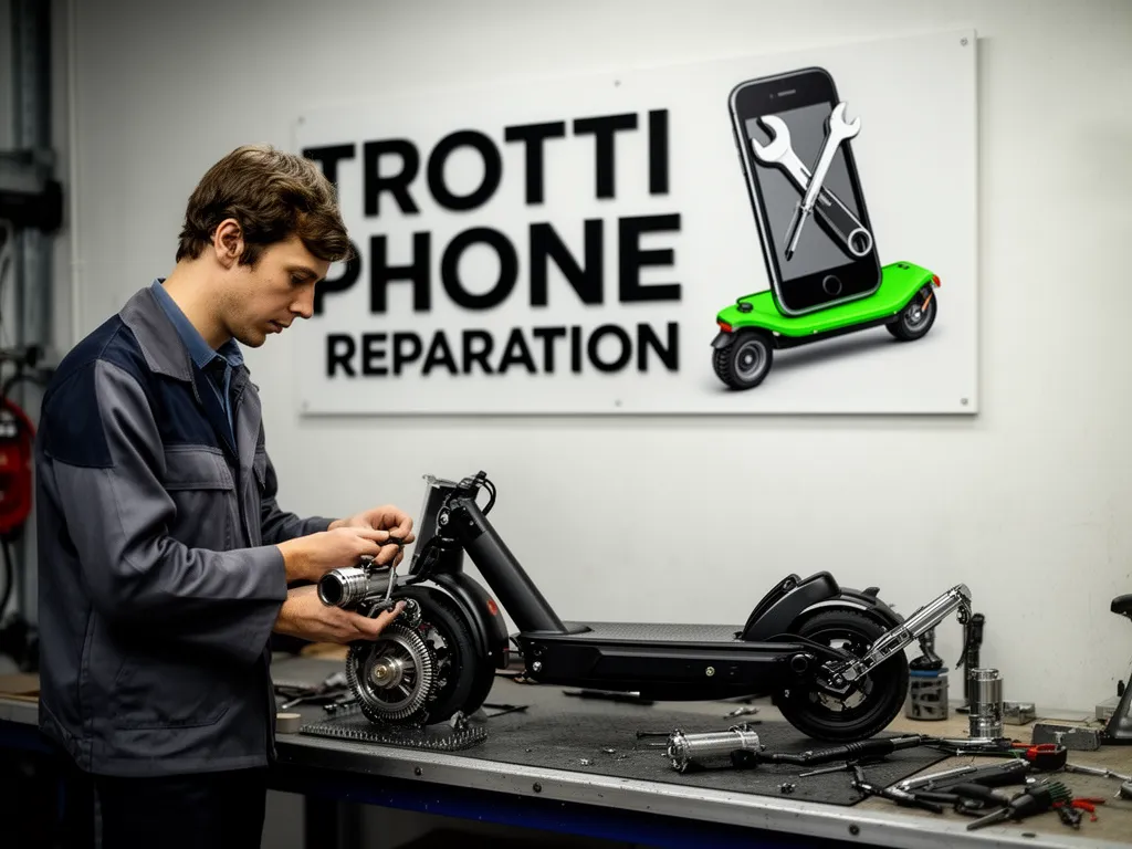 Réparation Moteur à Vallangoujard - TROTTIPHONE