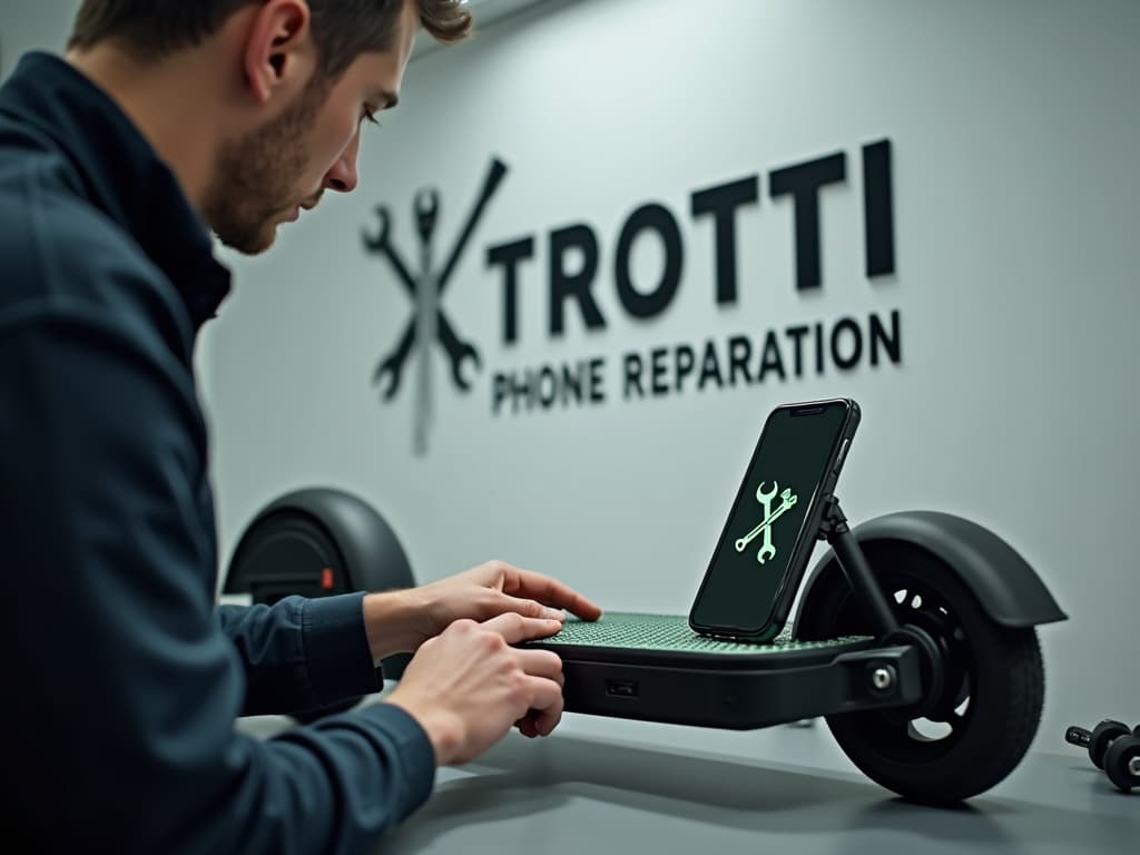 Réparation Moteur à Vauréal - TROTTIPHONE