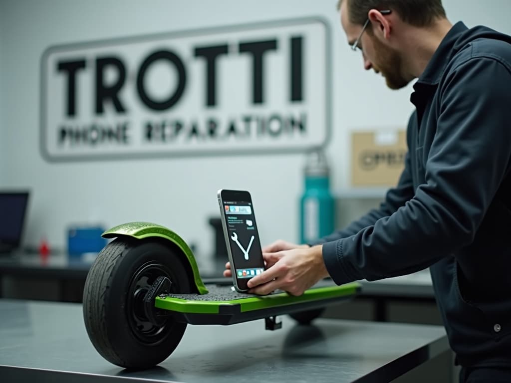 Réparation Pneus / Chambre à air à Aincourt - TROTTIPHONE