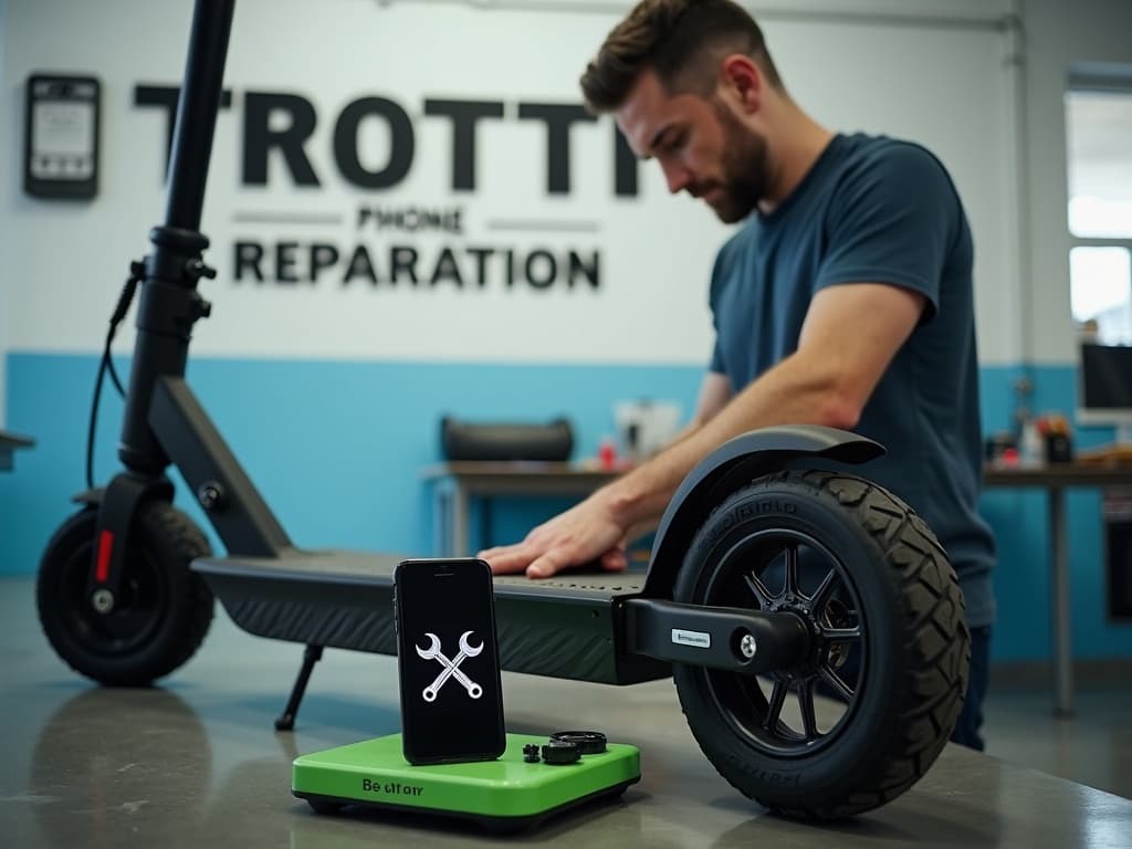 Réparation Pneus / Chambre à air à Asnières-sur-Oise - TROTTIPHONE