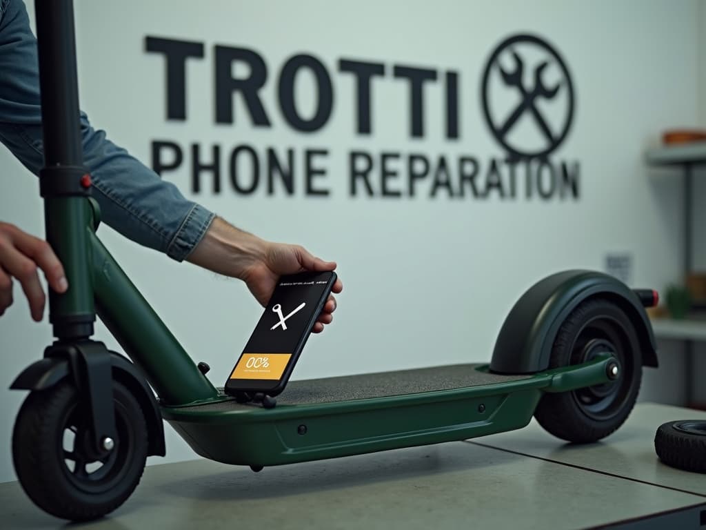 Réparation Pneus / Chambre à air à Banthelu - TROTTIPHONE