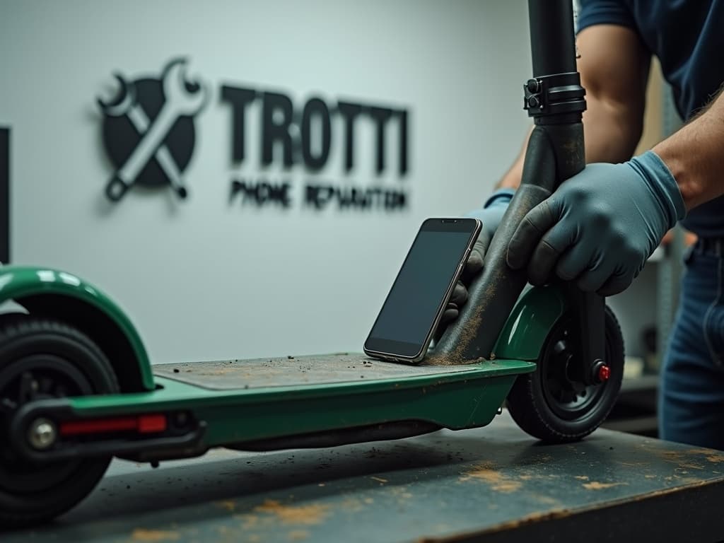 Réparation Pneus / Chambre à air à Beaumont-sur-Oise - TROTTIPHONE