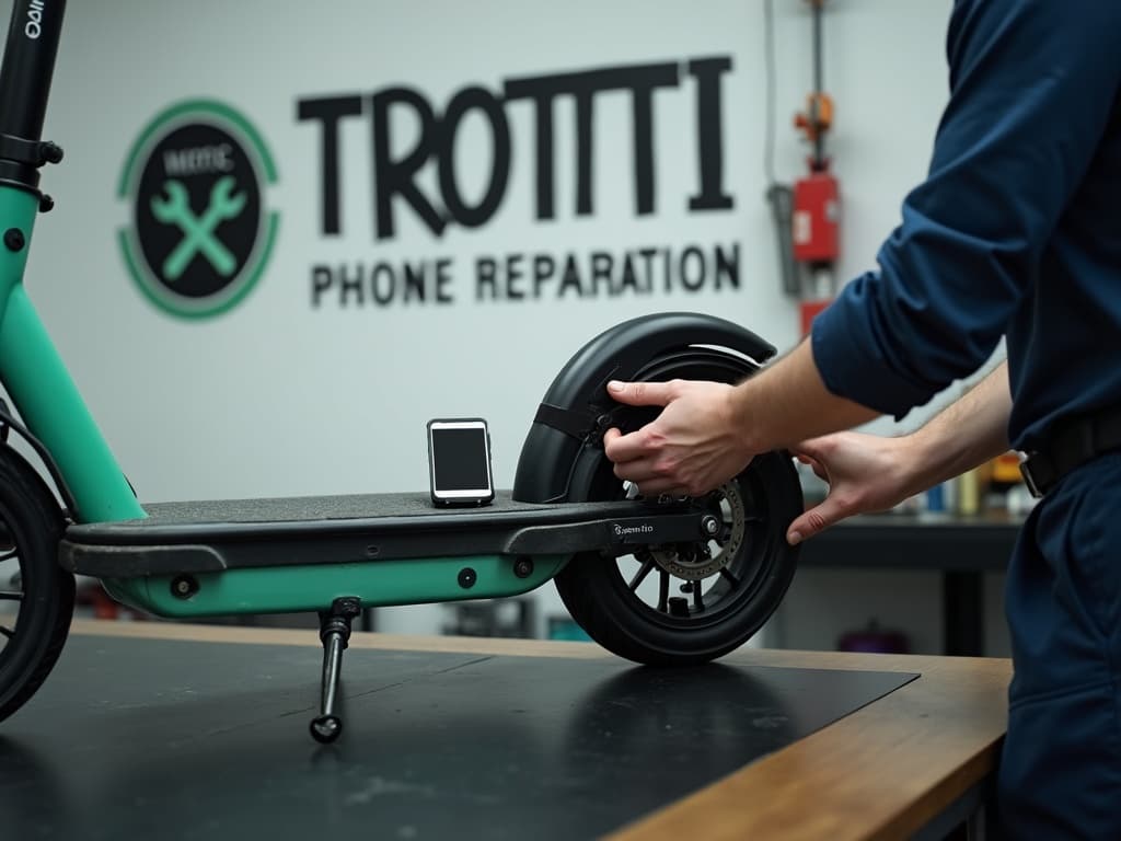 Réparation Pneus / Chambre à air à Butry-sur-Oise - TROTTIPHONE