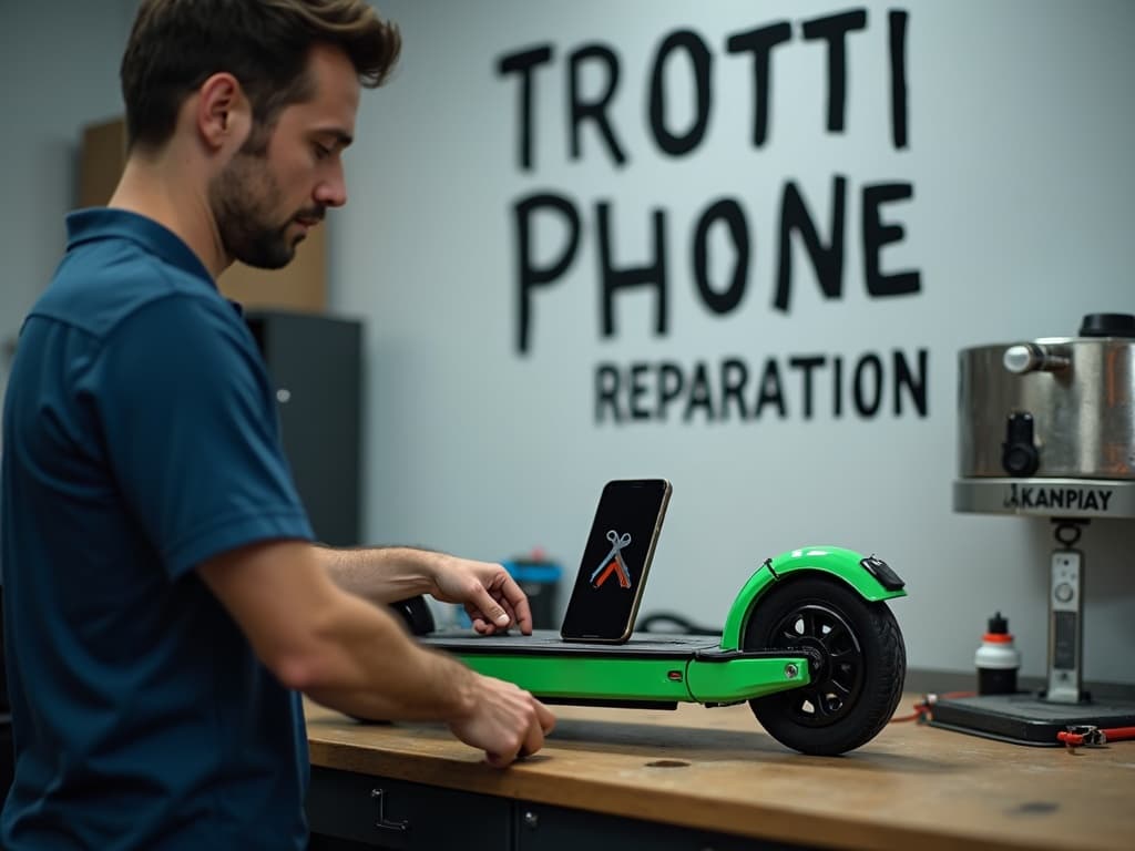 Réparation Pneus / Chambre à air à Charmont - TROTTIPHONE