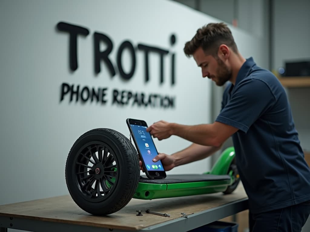 Réparation Pneus / Chambre à air à Chauvry - TROTTIPHONE