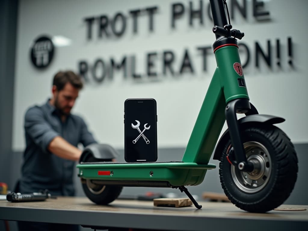 Réparation Pneus / Chambre à air à Condécourt - TROTTIPHONE