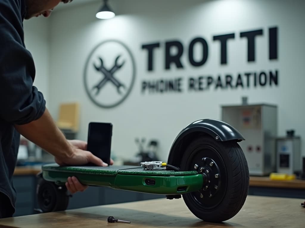 Réparation Pneus / Chambre à air à Domont - TROTTIPHONE