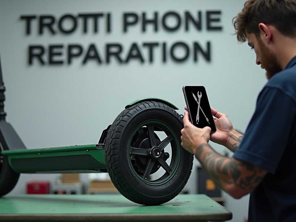 Réparation Pneus / Chambre à air à Enghien-les-Bains - TROTTIPHONE