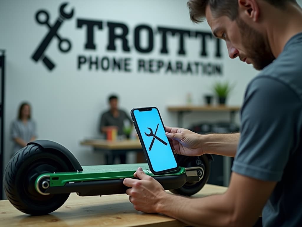 Réparation Pneus / Chambre à air à Éragny - TROTTIPHONE