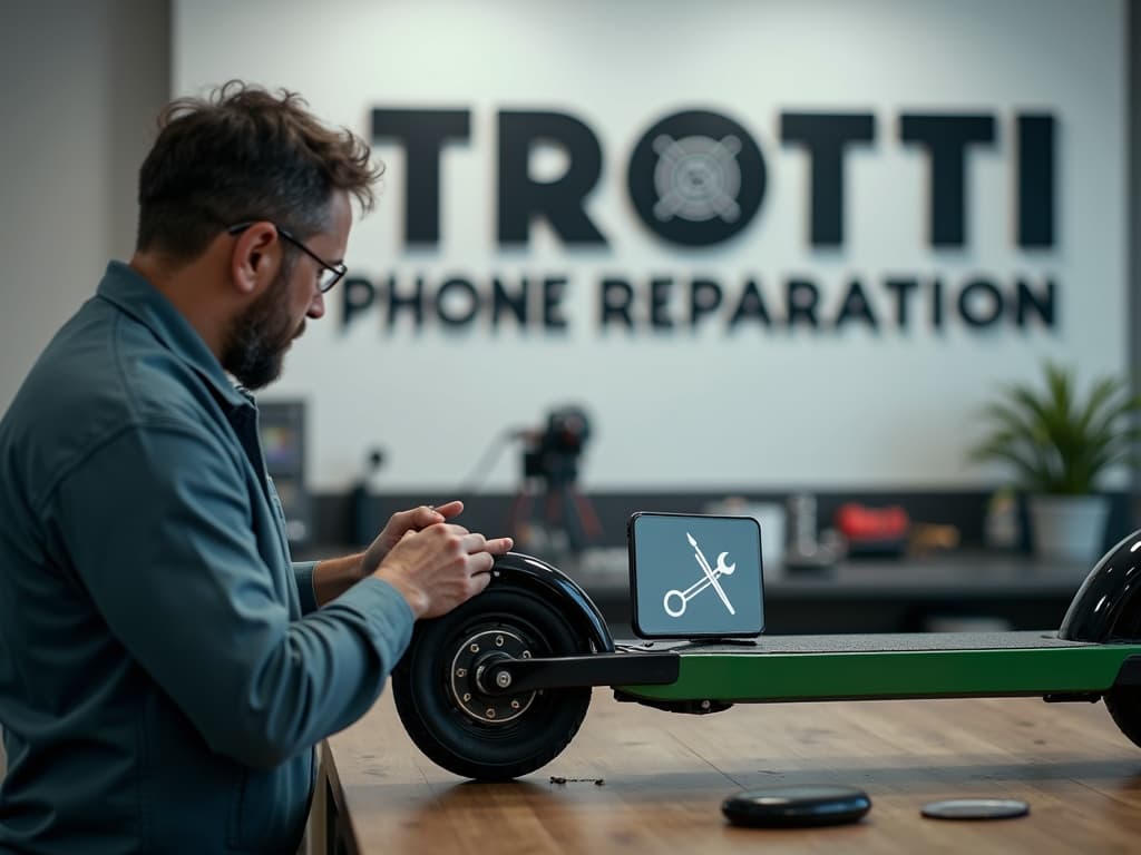 Réparation Pneus / Chambre à air à Genainville - TROTTIPHONE