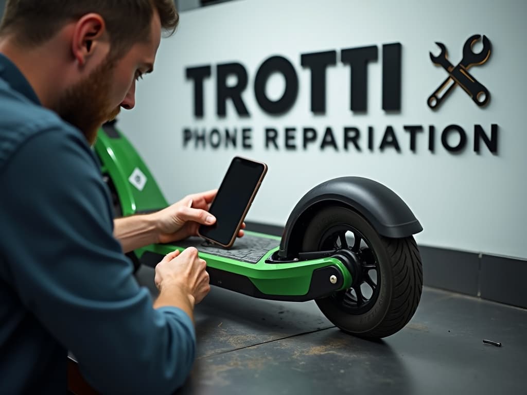 Réparation Pneus / Chambre à air à Génicourt - TROTTIPHONE