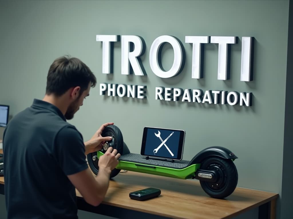 Réparation Pneus / Chambre à air à Guiry-en-Vexin - TROTTIPHONE