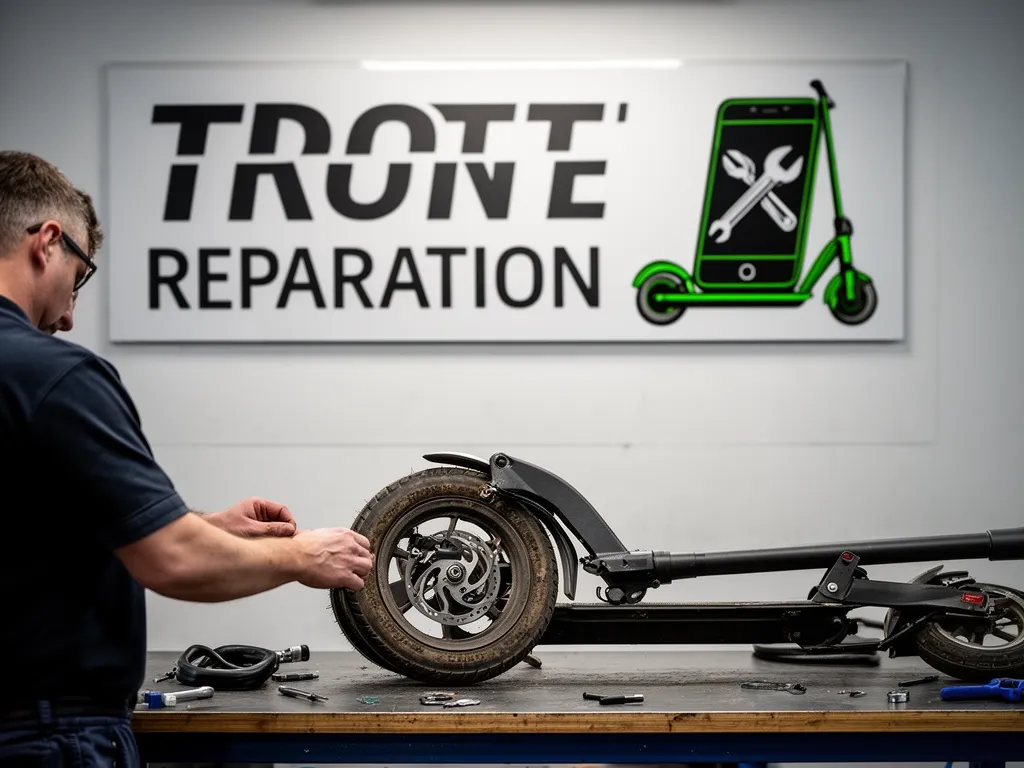 Réparation Pneus / Chambre à air à Le Heaulme - TROTTIPHONE