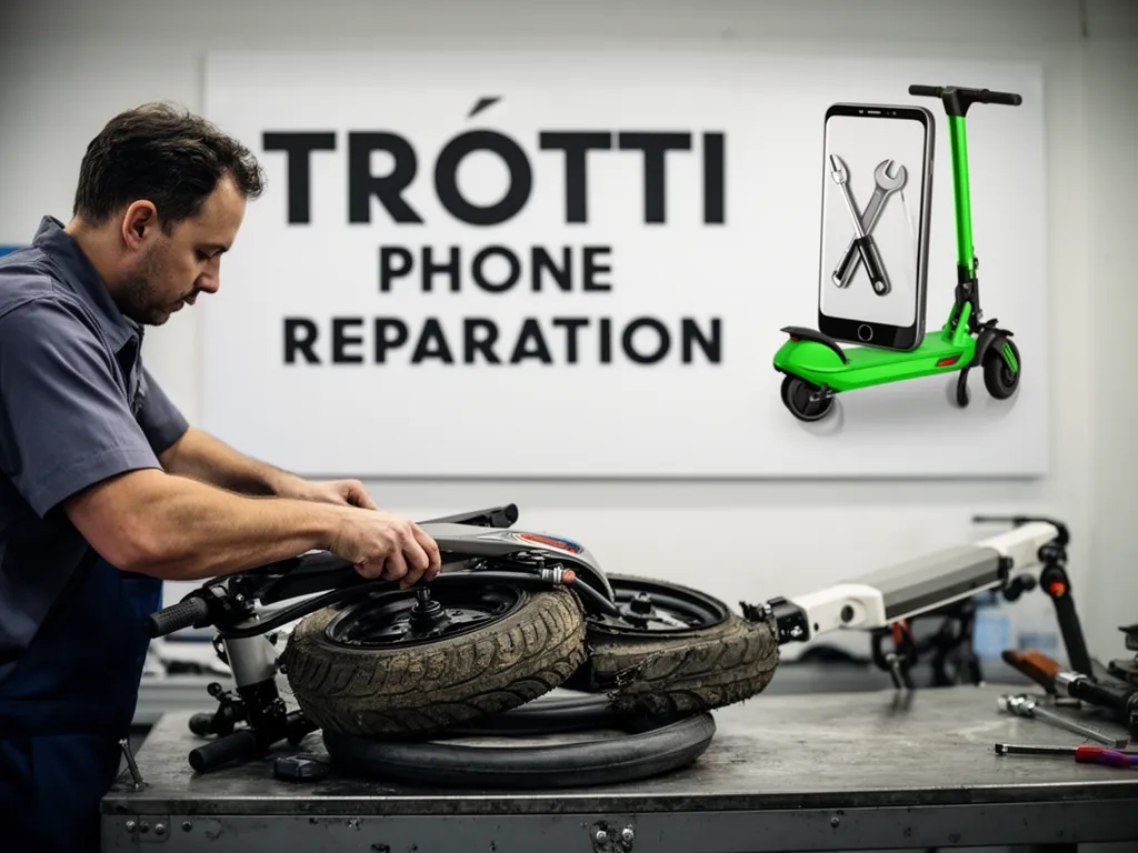 Réparation Pneus / Chambre à air à Menucourt - TROTTIPHONE