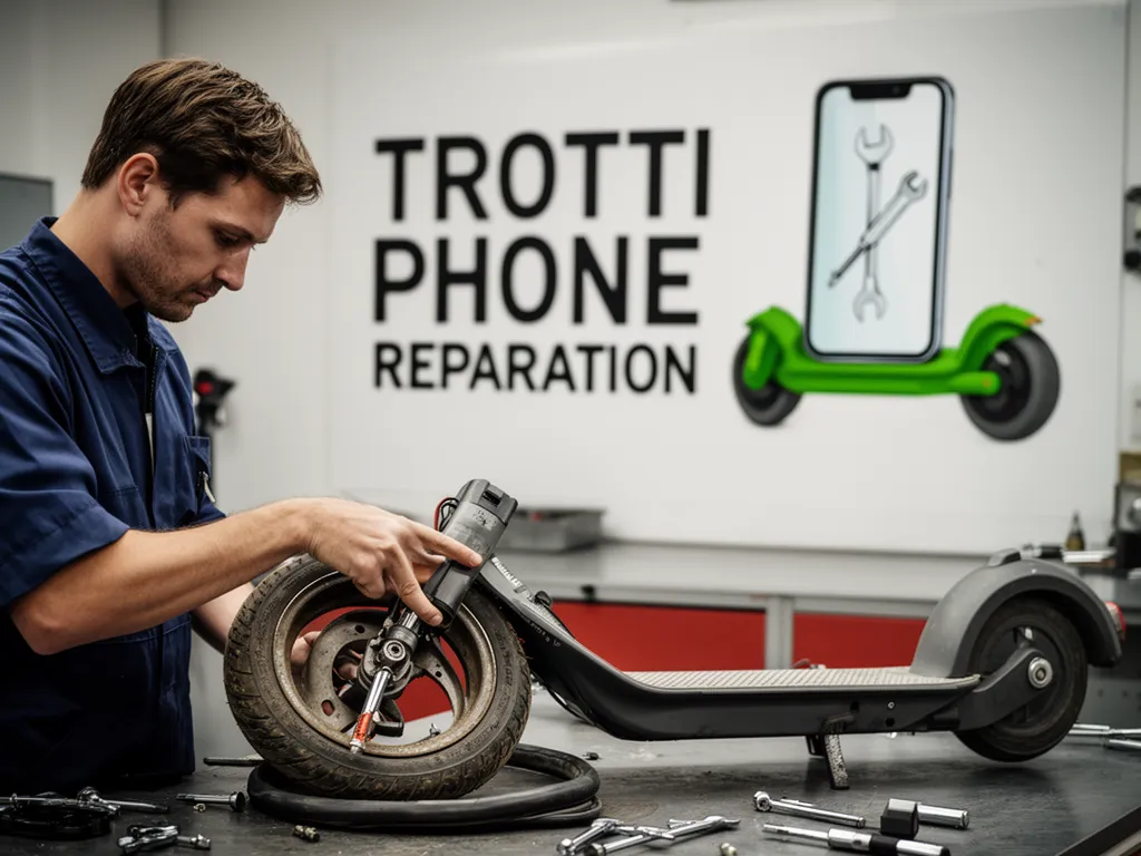 Réparation Pneus / Chambre à air à Nesles-la-Vallée - TROTTIPHONE