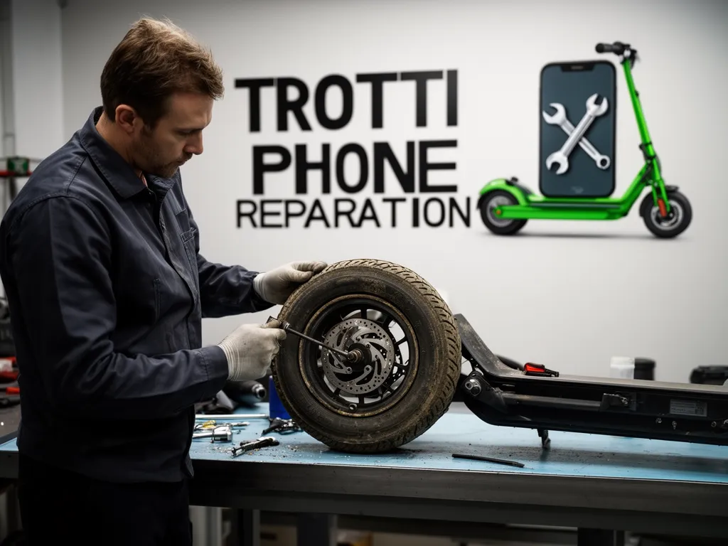 Réparation Pneus / Chambre à air à Neuville-sur-Oise - TROTTIPHONE