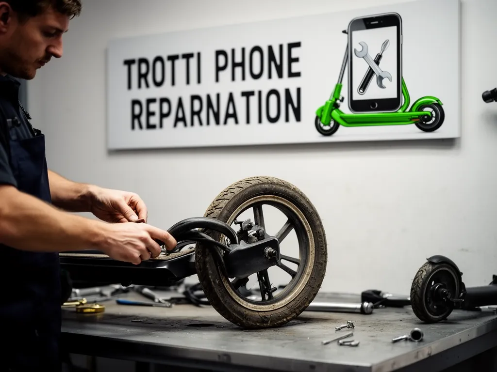 Réparation Pneus / Chambre à air à Nointel - TROTTIPHONE