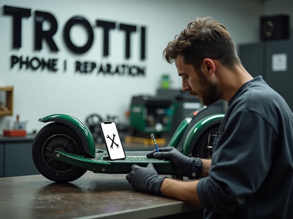 Réparation Pneus / Chambre à air à Osny - TROTTIPHONE