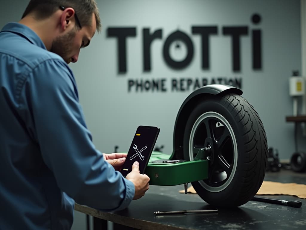 Réparation Pneus / Chambre à air à Persan - TROTTIPHONE