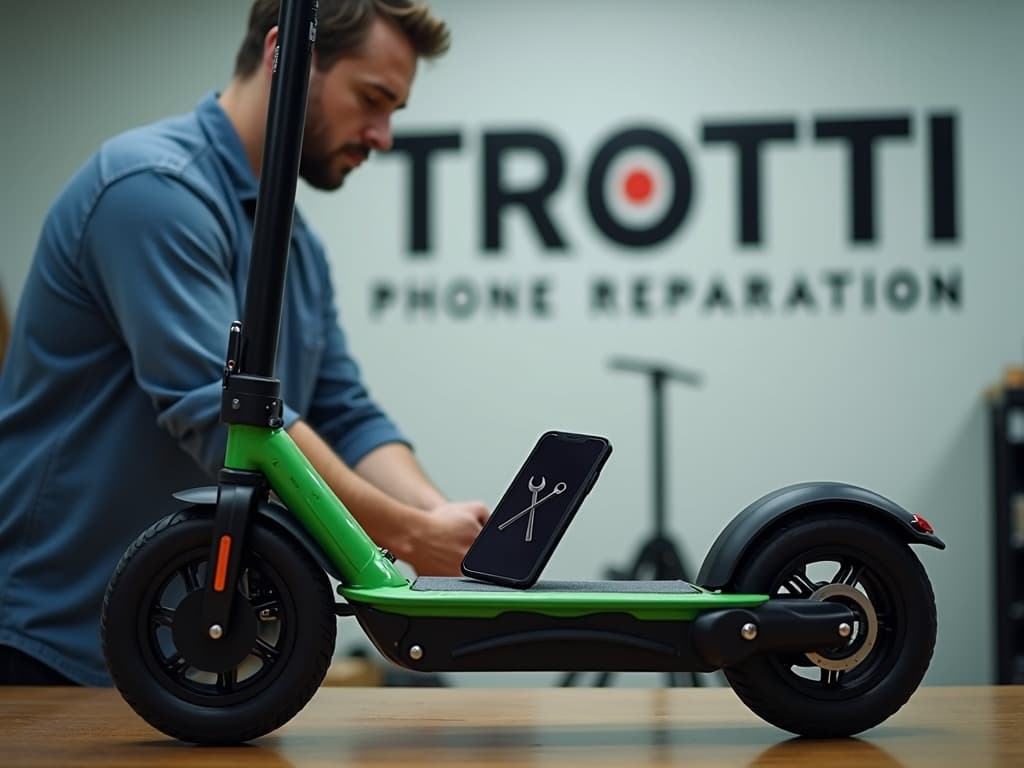 Réparation Pneus / Chambre à air à Pierrelaye - TROTTIPHONE