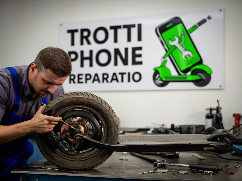 Réparation Pneus / Chambre à air à Reilly - TROTTIPHONE