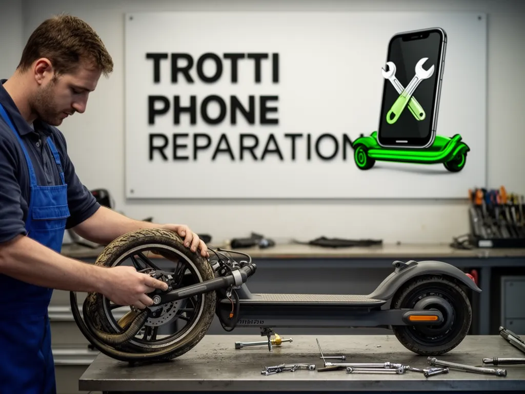 Réparation Pneus / Chambre à air à Saint-Cyr-en-Arthies - TROTTIPHONE