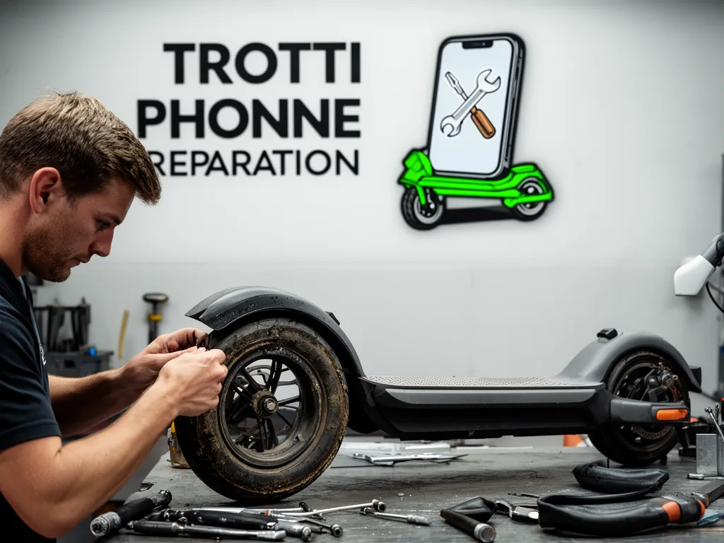 Réparation Pneus / Chambre à air à Saint-Gervais - TROTTIPHONE