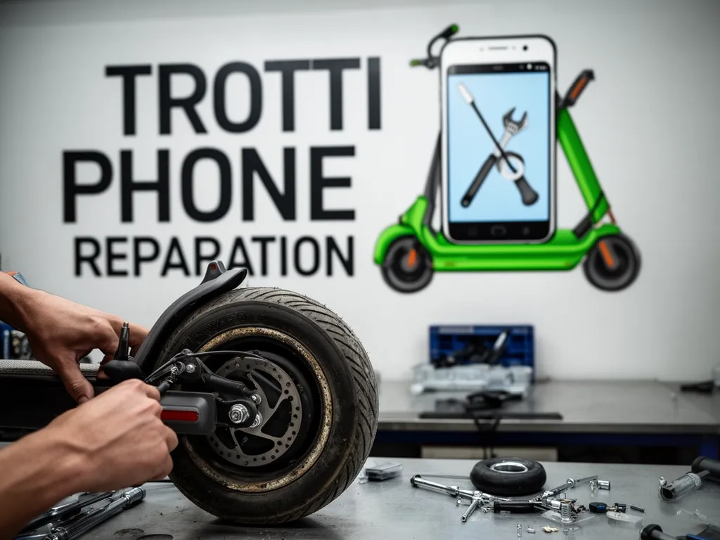 Réparation Pneus / Chambre à air à Saint-Witz - TROTTIPHONE