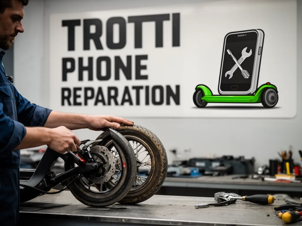 Réparation Pneus / Chambre à air à Us - TROTTIPHONE