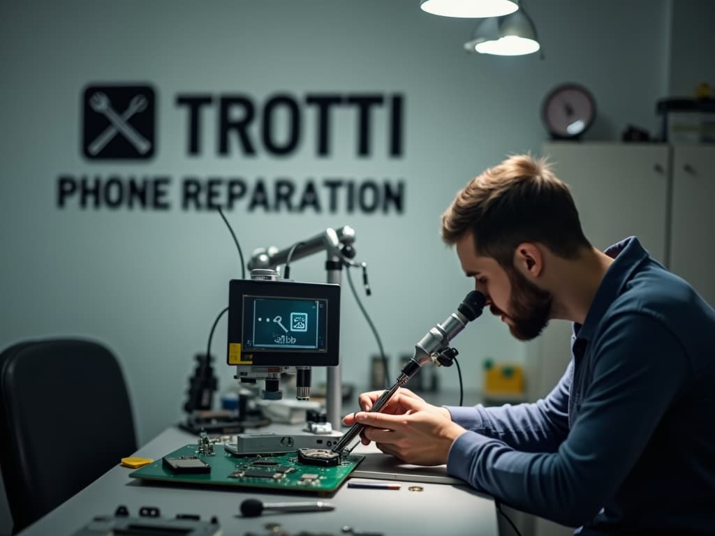 Réparation Connecteur de charge à Aincourt - TROTTIPHONE