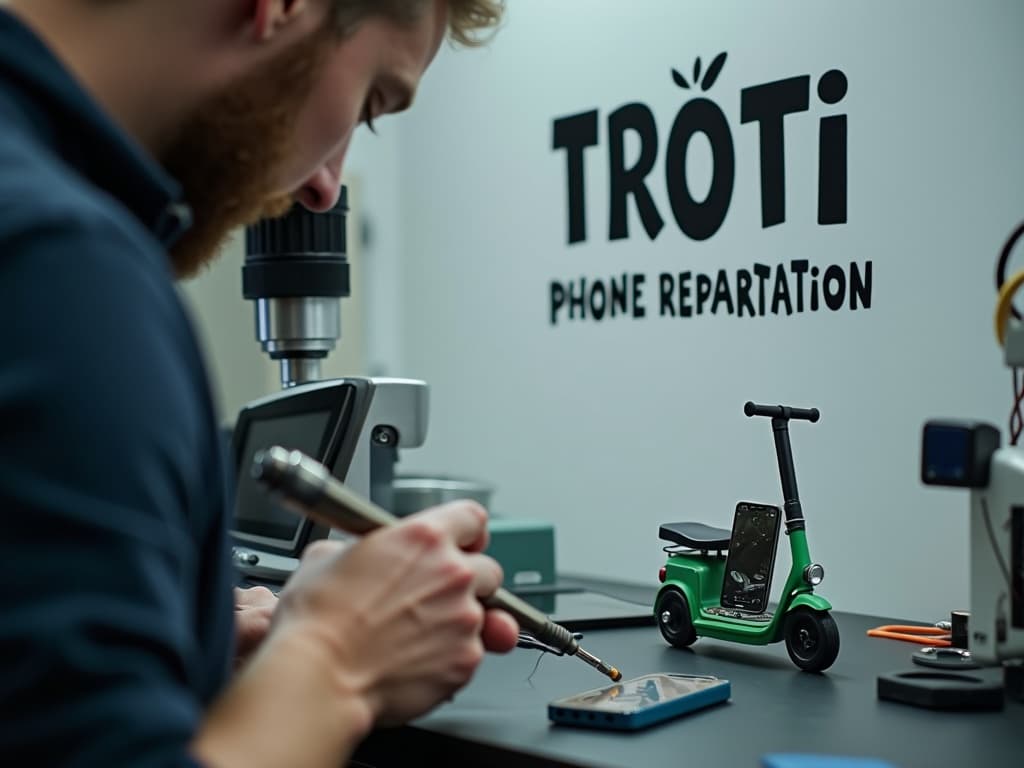 Réparation Connecteur de charge à Ambleville - TROTTIPHONE