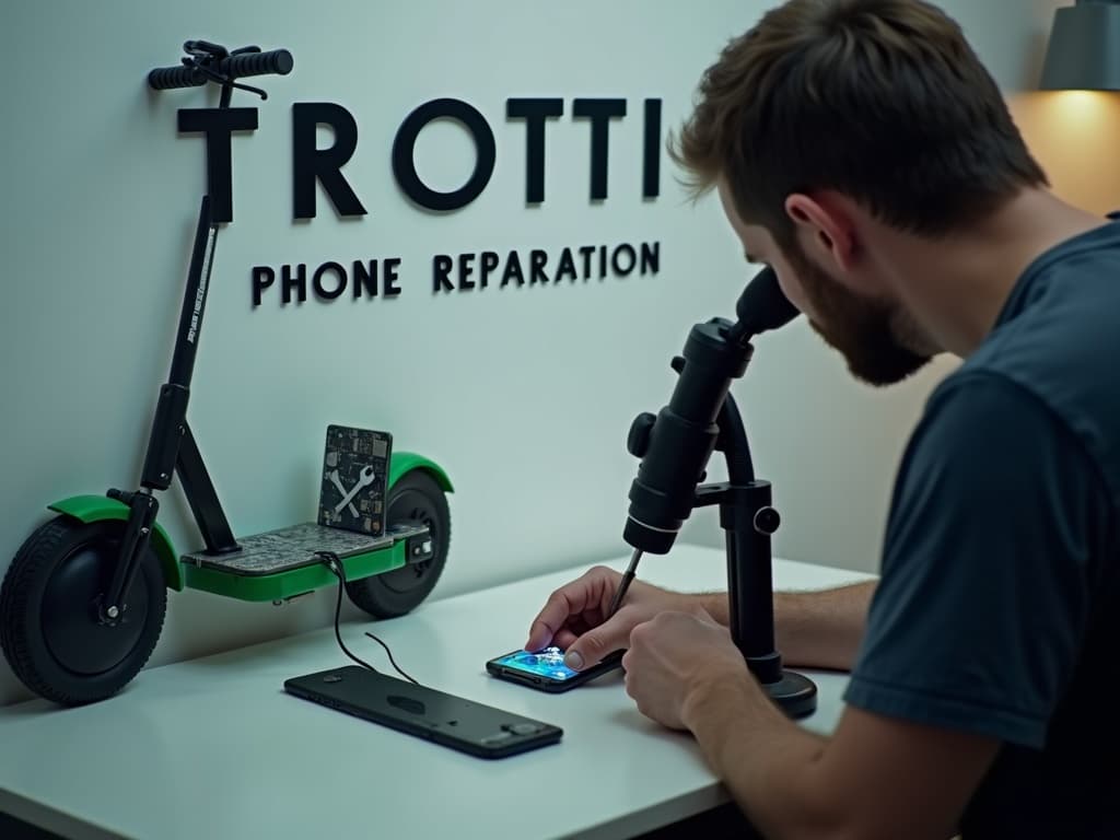 Réparation Connecteur de charge à Belloy-en-France - TROTTIPHONE