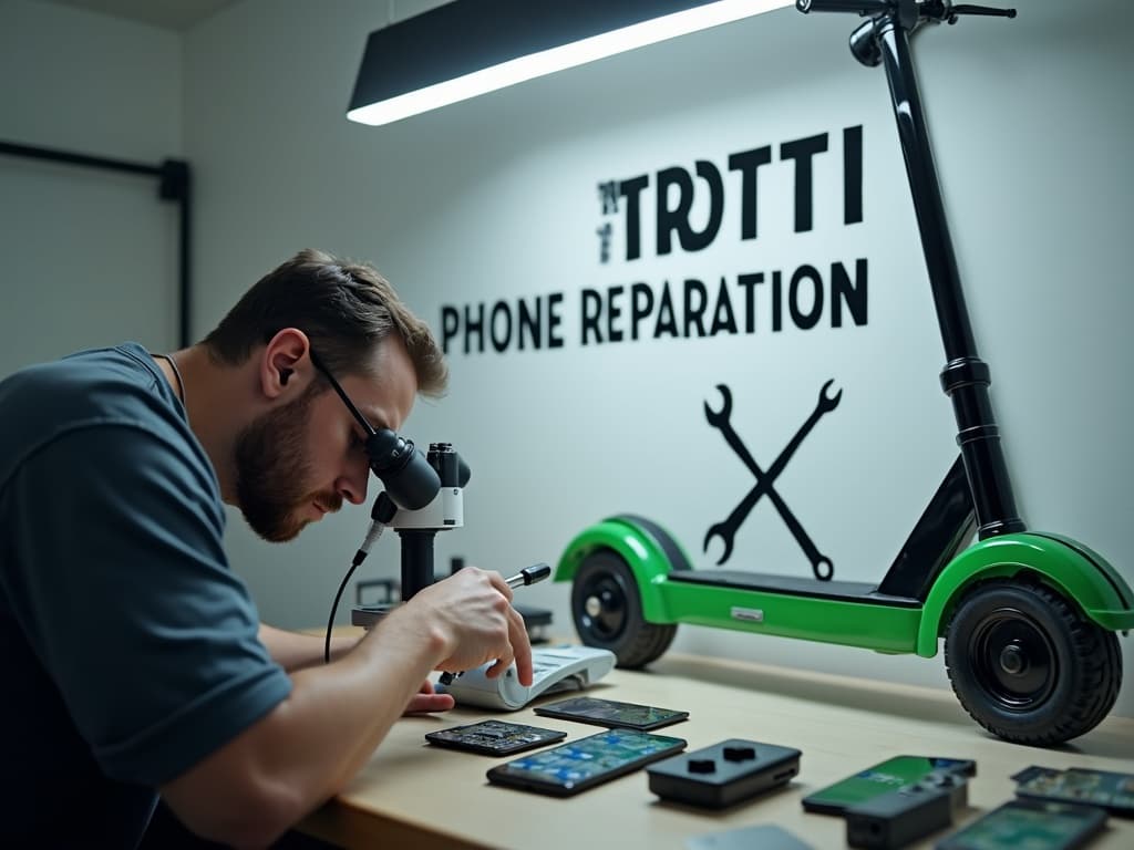 Réparation Connecteur de charge à Boissy-l'Aillerie - TROTTIPHONE