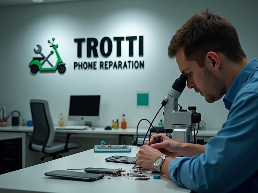 Réparation Connecteur de charge à Bréançon - TROTTIPHONE