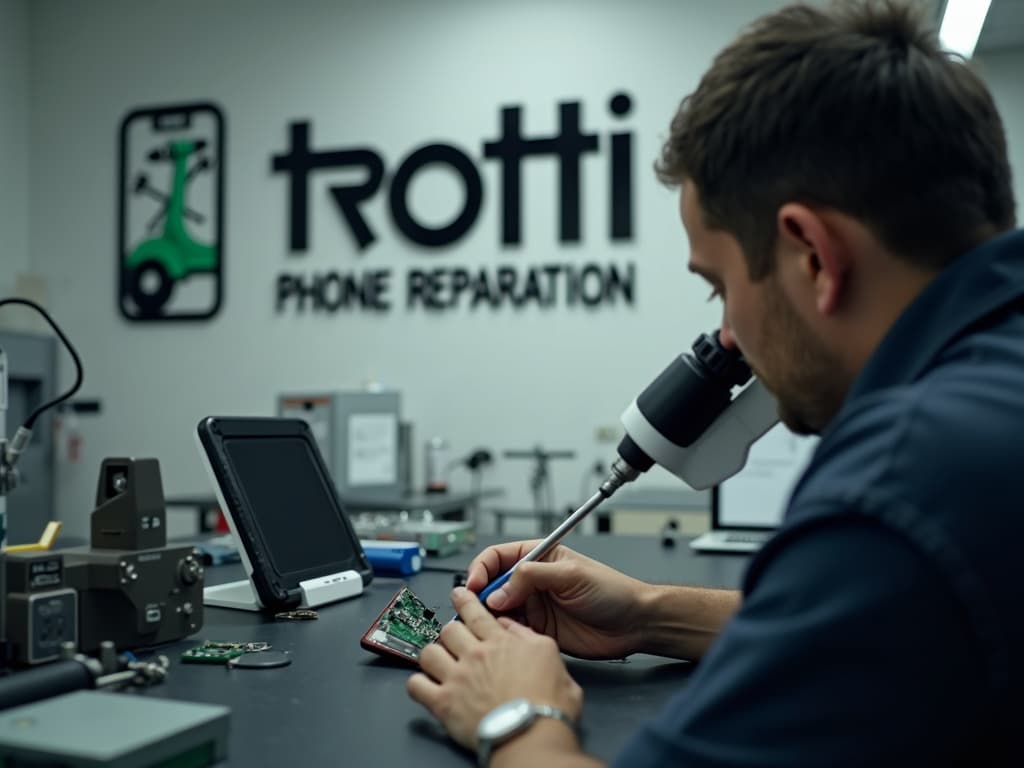 Réparation Connecteur de charge à Cergy - TROTTIPHONE